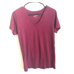 Purple V Neck